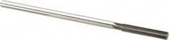 Interstate - 23/64" High Speed Steel Chucking Reamer - Exact Tool & Supply