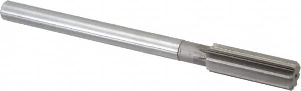 Interstate - 27/32" High Speed Steel Chucking Reamer - Exact Tool & Supply