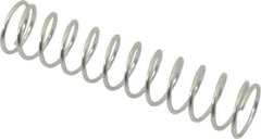 Gardner Spring - 0.435" OD, 0.034" Wire, Utility Compression Springs Spring - 2.21 Lb Spring Rating - Exact Tool & Supply