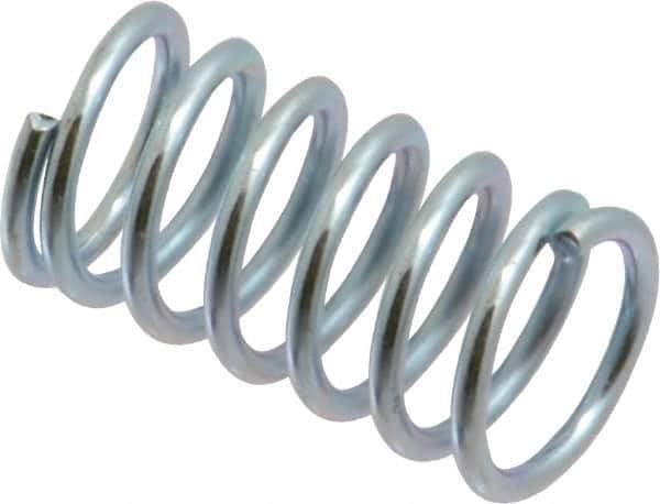 Gardner Spring - 0.554" OD, 0.0625" Wire, Utility Compression Springs Spring - 30.78 Lb Spring Rating - Exact Tool & Supply