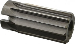 Interstate - 1-3/8" Reamer Diam, Straight Flute Shell Reamer - Exact Tool & Supply