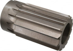 Interstate - 2-1/16" Reamer Diam, Straight Flute Shell Reamer - Exact Tool & Supply