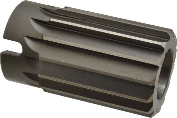 Interstate - 2-1/8" Reamer Diam, Straight Flute Shell Reamer - Exact Tool & Supply