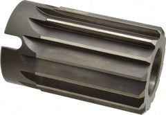 Interstate - 2-1/4" Reamer Diam, Straight Flute Shell Reamer - Exact Tool & Supply