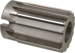 Interstate - 2-7/16" Reamer Diam, Straight Flute Shell Reamer - Exact Tool & Supply