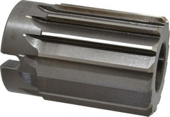 Interstate - 2-1/2" Reamer Diam, Straight Flute Shell Reamer - Exact Tool & Supply