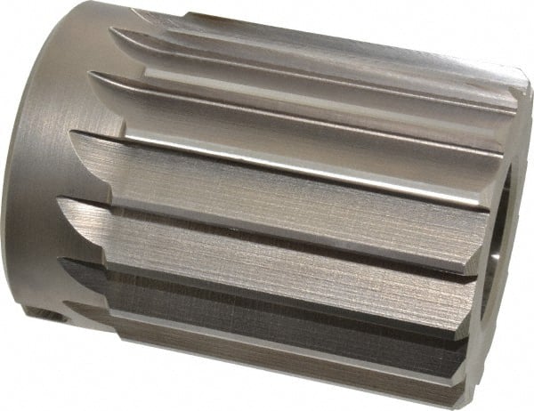 Interstate - 3" Reamer Diam, Straight Flute Shell Reamer - Exact Tool & Supply