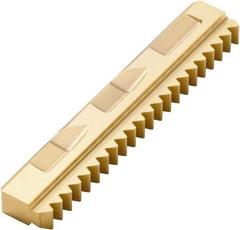 Seco - 14 TPI, Internal/External Thread, Whitworth Standard, 396.19 F30M Grade Thread Mill Insert - Carbide, TiAlN/TiN Coating - Exact Tool & Supply