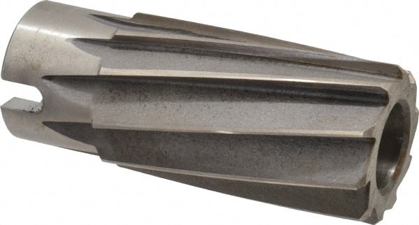 Made in USA - 1-1/8" Reamer Diam, Spiral Flute Shell Reamer - Exact Tool & Supply