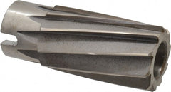 Made in USA - 1-1/8" Reamer Diam, Spiral Flute Shell Reamer - Exact Tool & Supply