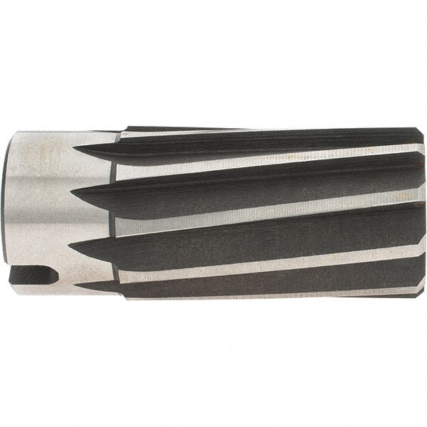 Made in USA - 1-3/16" Reamer Diam, Spiral Flute Shell Reamer - Exact Tool & Supply
