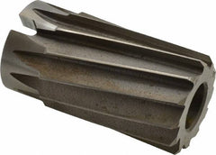 Made in USA - 1-9/16" Reamer Diam, Spiral Flute Shell Reamer - Exact Tool & Supply