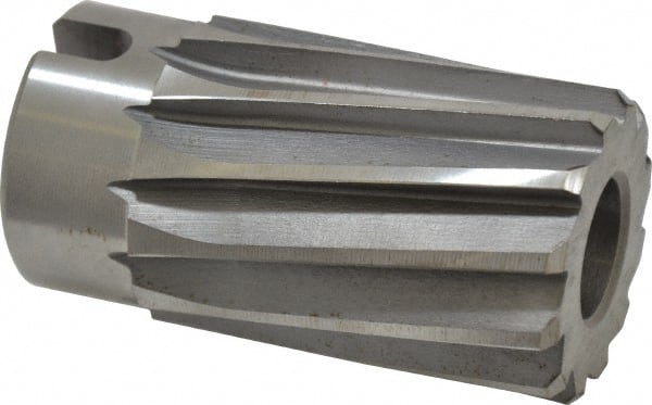 Made in USA - 1-5/8" Reamer Diam, Spiral Flute Shell Reamer - Exact Tool & Supply
