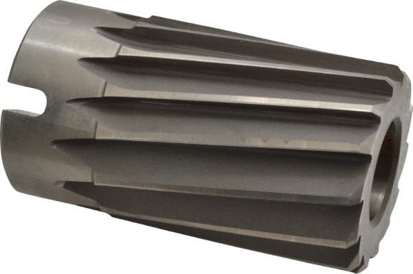 Made in USA - 2" Reamer Diam, Spiral Flute Shell Reamer - Exact Tool & Supply