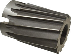 Made in USA - 2-7/16" Reamer Diam, Spiral Flute Shell Reamer - Exact Tool & Supply