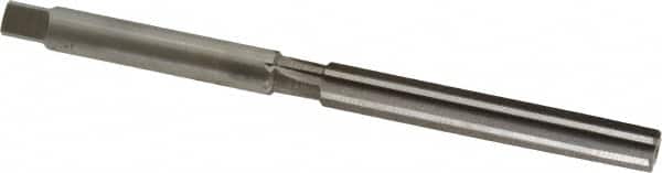 Made in USA - 5/16" Diam, Straight Shank, 2-1/4" Flute, Hand Reamer - Exact Tool & Supply
