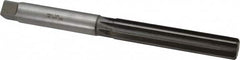 Made in USA - 7/8" Diam, Straight Shank, 4-7/8" Flute, Hand Reamer - Exact Tool & Supply