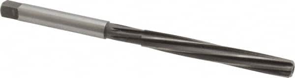 Made in USA - 1/4" Diam, Straight Shank, 2" Flute, Hand Reamer - Exact Tool & Supply