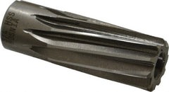 Interstate - 3/4" Reamer Diam, Spiral Flute Shell Reamer - Exact Tool & Supply