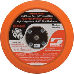 Dynabrade - 6" Diam Disc Backing Pad - 10,000 RPM - Exact Tool & Supply
