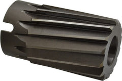 Interstate - 2" Reamer Diam, Spiral Flute Shell Reamer - Exact Tool & Supply