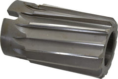 Interstate - 2-3/16" Reamer Diam, Spiral Flute Shell Reamer - Exact Tool & Supply