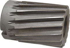 Interstate - 2-3/4" Reamer Diam, Spiral Flute Shell Reamer - Exact Tool & Supply