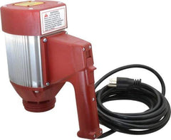 Lutz Pumps - 1.07 HP, Open Drip Proof Drum Pump Motor - For Use With All Lutz Pump Tubes, 120 Volt - Exact Tool & Supply