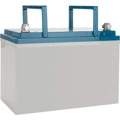 Mule - Lead-Acid, Nut/Bolt Terminal, 12 Volt, 100 Amp, Lead Rechargeable Battery - 6.6" Wide x 8.98" High x 12" Deep - Exact Tool & Supply