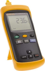 Fluke - -210 to 1,600°F Industrial Thermometer - Digital Display - Exact Tool & Supply