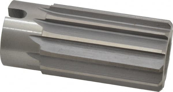 Made in USA - 1-1/4" Reamer Diam, Straight Flute Shell Reamer - Exact Tool & Supply