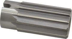 Made in USA - 1-1/4" Reamer Diam, Straight Flute Shell Reamer - Exact Tool & Supply