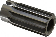 Made in USA - 1-3/8" Reamer Diam, Straight Flute Shell Reamer - Exact Tool & Supply