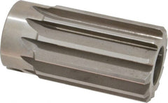 Made in USA - 1-1/2" Reamer Diam, Straight Flute Shell Reamer - Exact Tool & Supply