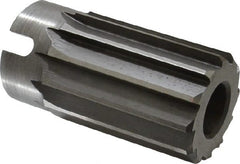 Made in USA - 1-9/16" Reamer Diam, Straight Flute Shell Reamer - Exact Tool & Supply