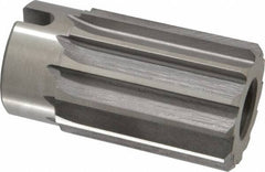 Made in USA - 1-5/8" Reamer Diam, Straight Flute Shell Reamer - Exact Tool & Supply