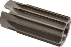 Made in USA - 1-11/16" Reamer Diam, Straight Flute Shell Reamer - Exact Tool & Supply