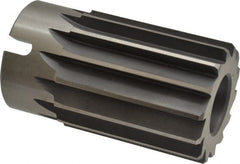 Made in USA - 2" Reamer Diam, Straight Flute Shell Reamer - Exact Tool & Supply
