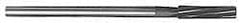 Made in USA - 31/32" High Speed Steel 8 Flute Chucking Reamer - Spiral Flute, 3/4" Straight Shank, 2-5/8" Flute Length, 10" OAL - Exact Tool & Supply