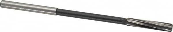 Interstate - 19/64" High Speed Steel Chucking Reamer - Exact Tool & Supply