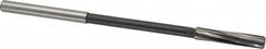 Interstate - 19/64" High Speed Steel Chucking Reamer - Exact Tool & Supply