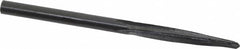 Made in USA - 1/4" Reamer Diam, 5/32" Small End Diam, 5/16" Diam Straight Shank, 2-1/2" Flute, Bridge Reamer - Exact Tool & Supply