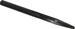 Made in USA - 5/16" Reamer Diam, 3/16" Small End Diam, 3/8" Diam Straight Shank, 2-3/4" Flute, Bridge Reamer - Exact Tool & Supply