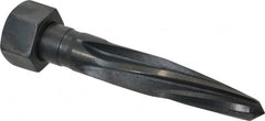 Made in USA - 1-1/16" Reamer Diam, 5/8" Small End Diam, 1-5/8" Hex Shank, 5" Flute, Car Reamer - Exact Tool & Supply