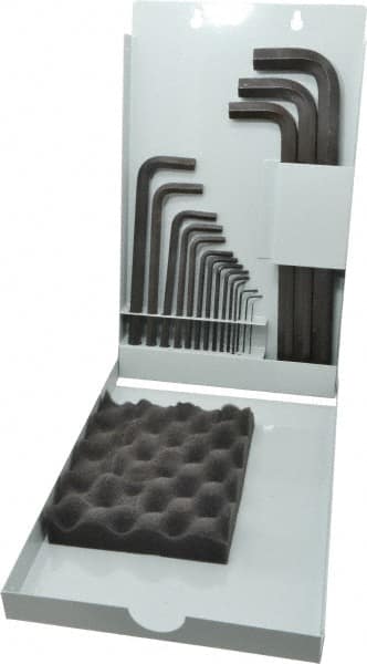 Eklind - 17 Piece Hex Key Set - Exact Tool & Supply