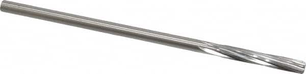 Made in USA - Letter E High Speed Steel 6 Flute Chucking Reamer - Exact Tool & Supply