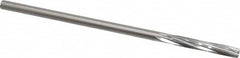 Made in USA - Letter E High Speed Steel 6 Flute Chucking Reamer - Exact Tool & Supply