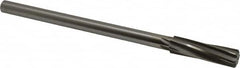 Made in USA - 15/32" High Speed Steel 6 Flute Chucking Reamer - Exact Tool & Supply