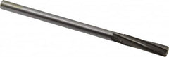 Made in USA - 31/64" High Speed Steel 6 Flute Chucking Reamer - Exact Tool & Supply