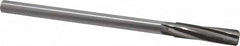 Made in USA - 1/2" High Speed Steel 6 Flute Chucking Reamer - Exact Tool & Supply